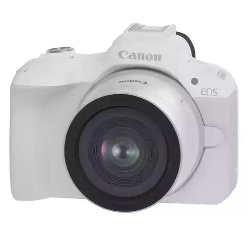 Canon EOS R50 APSC Low-poly 3D model