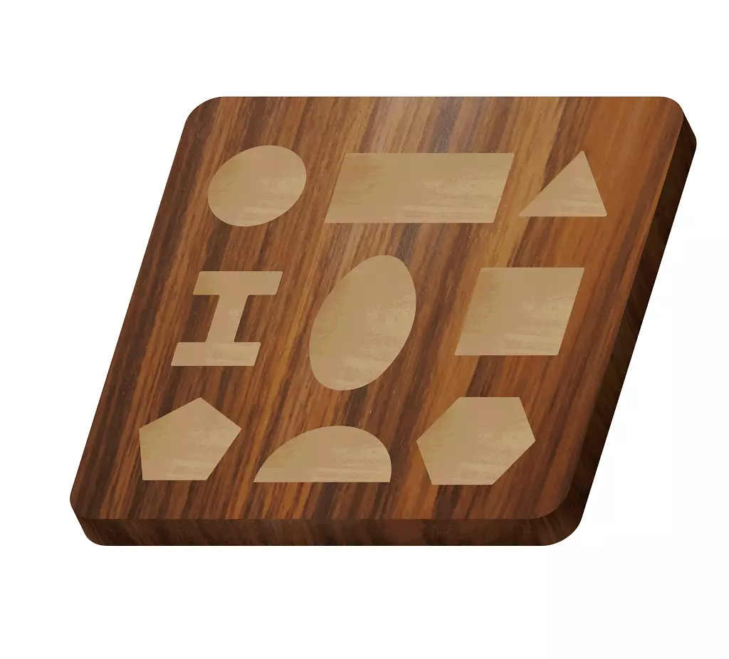 Wooden Puzzle Games Toy 3D print model_0