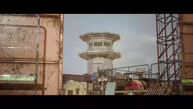 Military Base 3D Asset Pack 