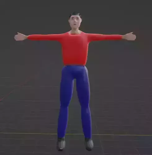 Human T shape
