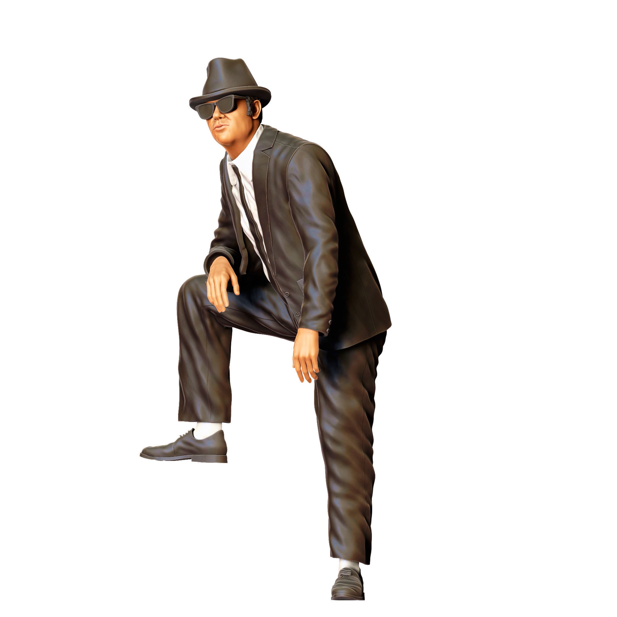N2 The Blues Brothers Elwood Blues  30 percent Discount 3D print model_22
