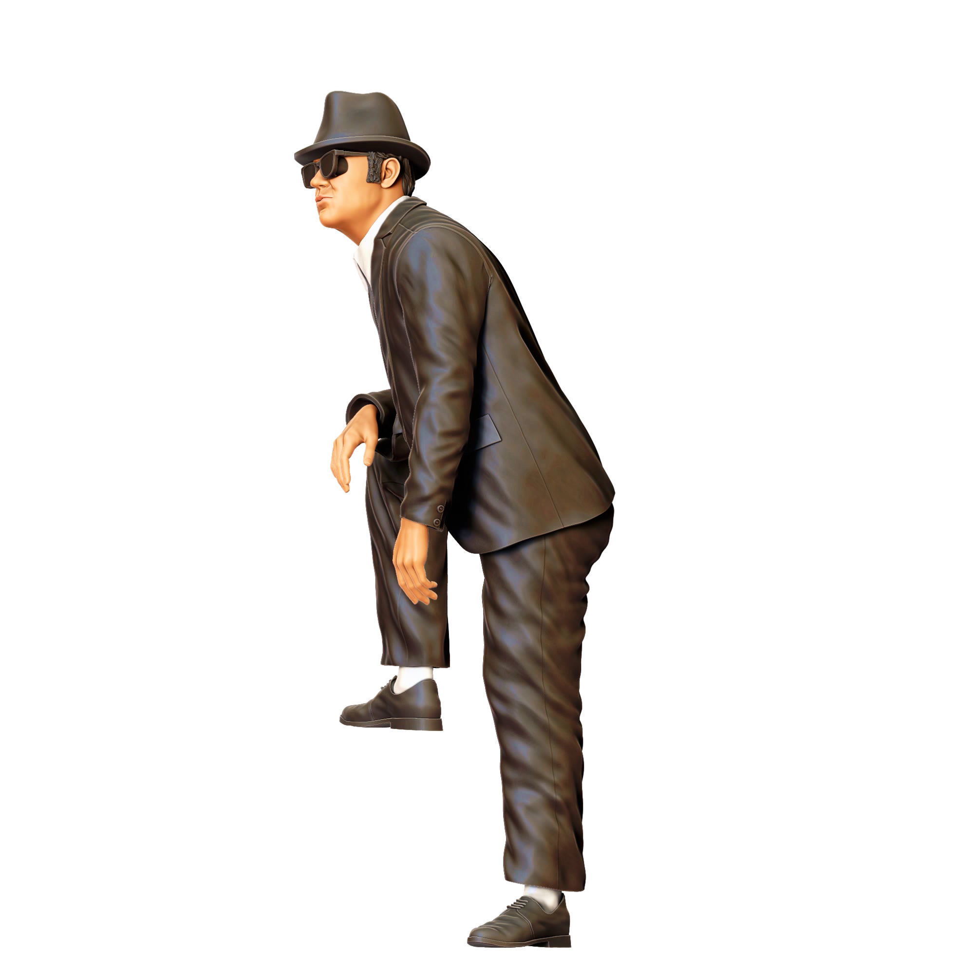 N2 The Blues Brothers Elwood Blues  30 percent Discount 3D print model_20