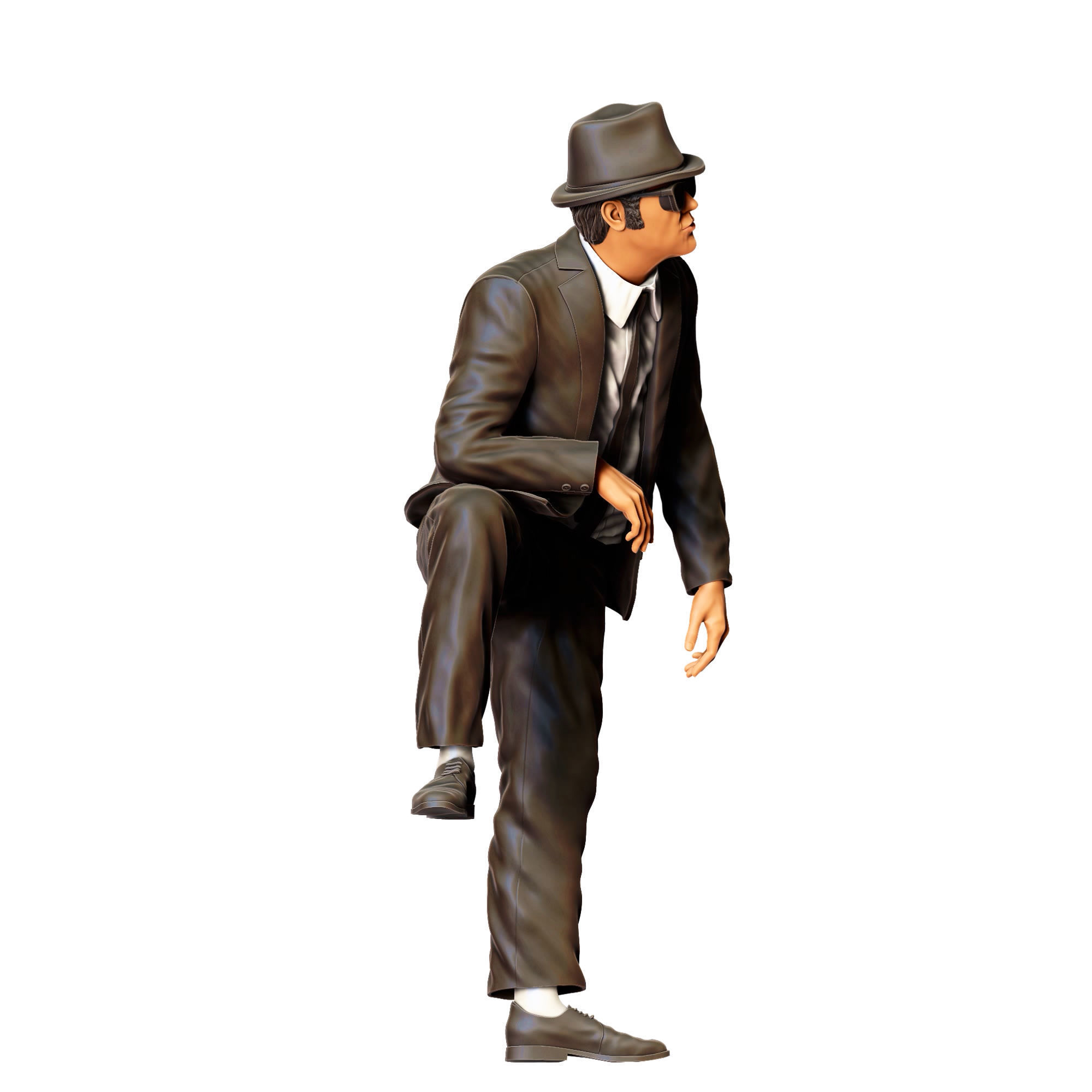 N2 The Blues Brothers Elwood Blues  30 percent Discount 3D print model_5
