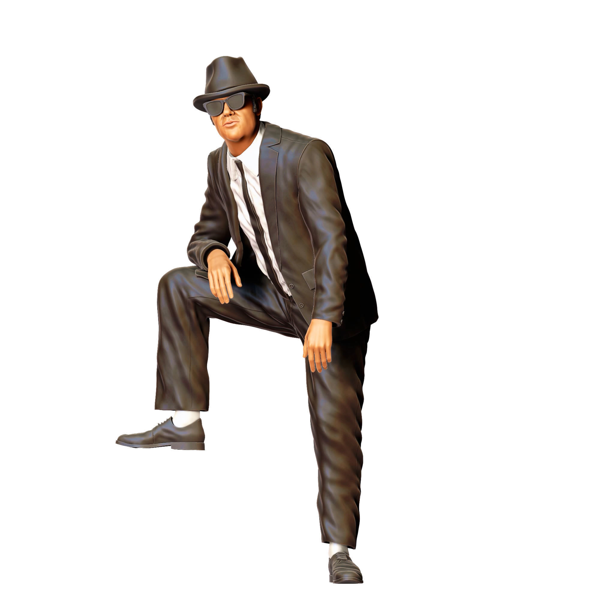 N2 The Blues Brothers Elwood Blues  30 percent Discount 3D print model_23