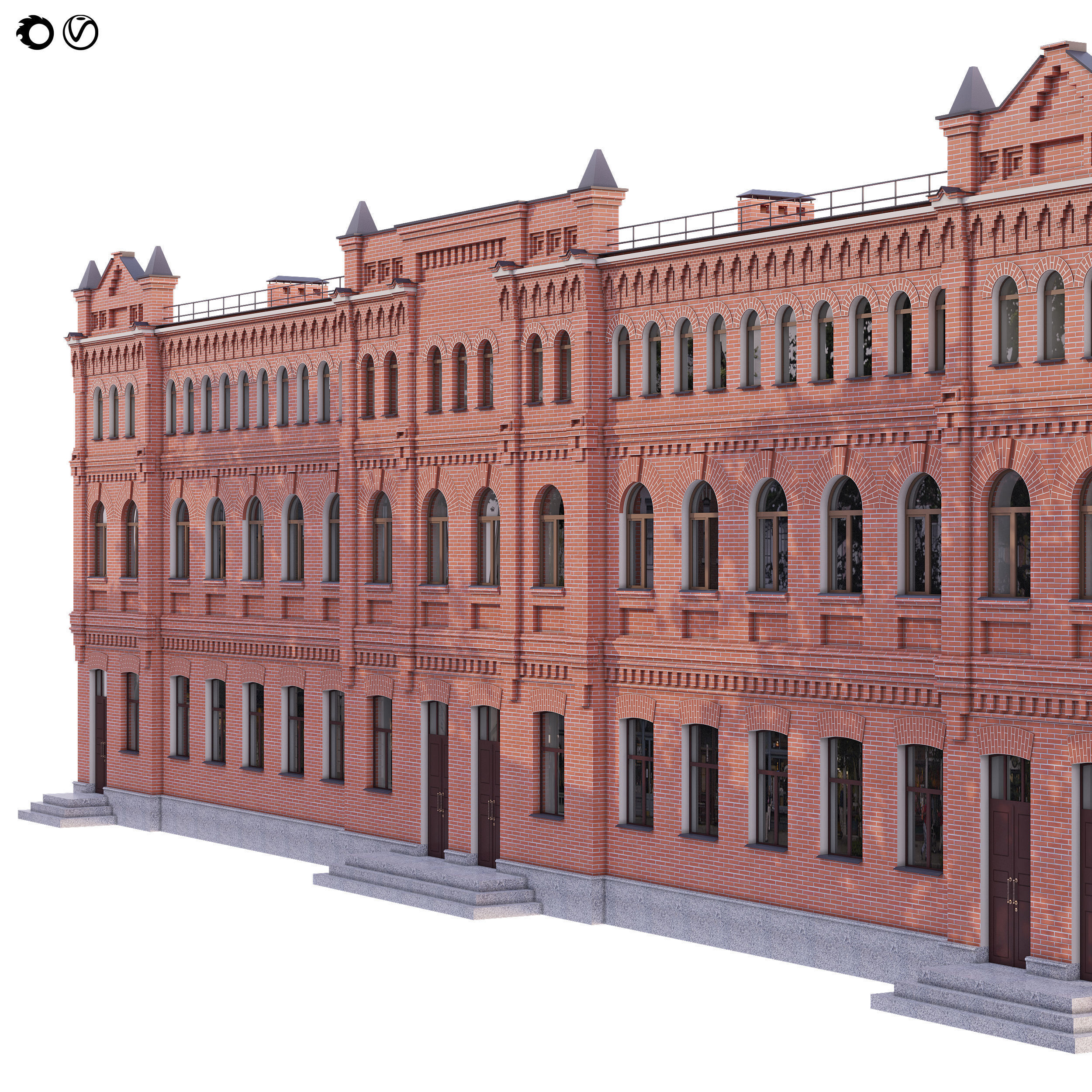 City building 3D model_4