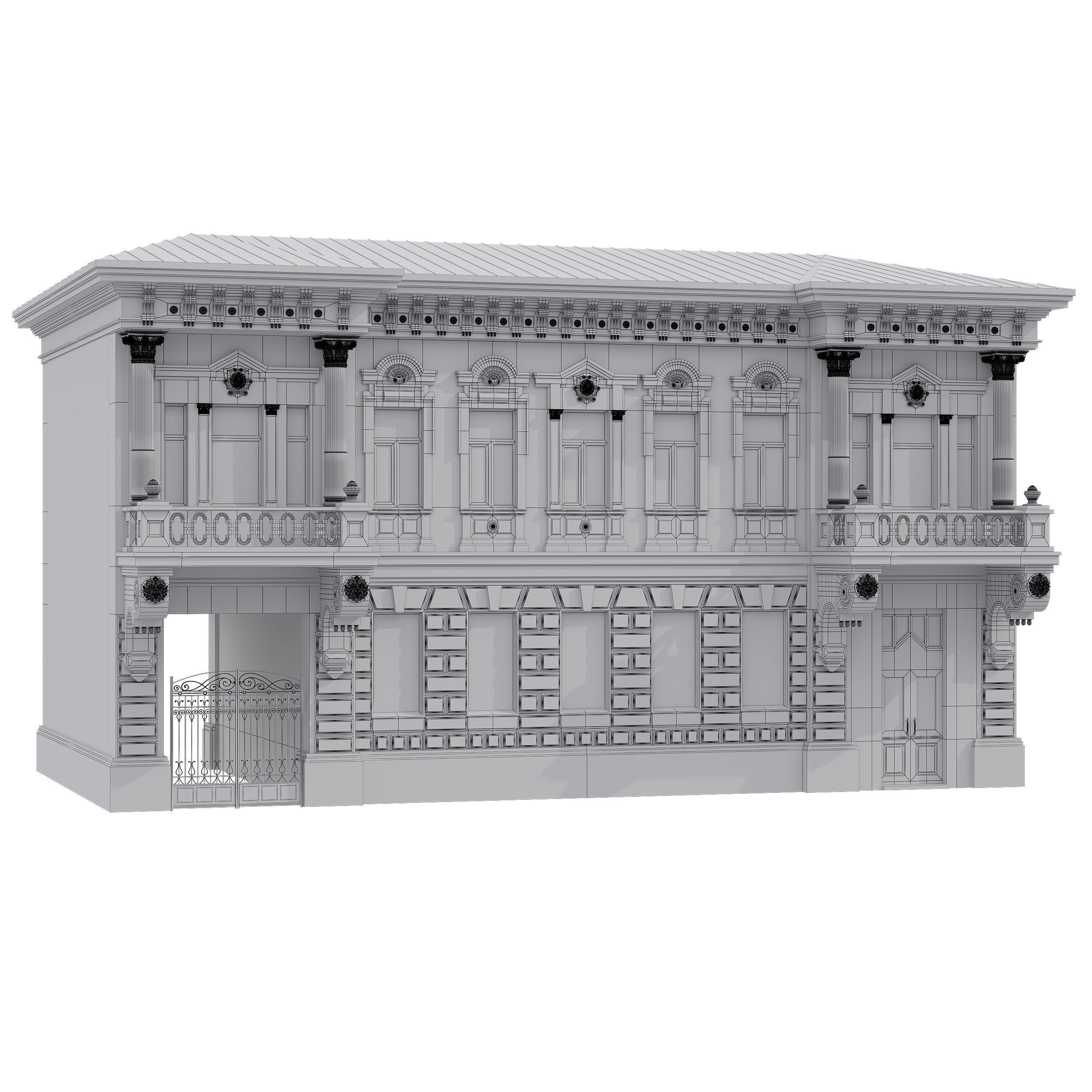 City building 3D model_2