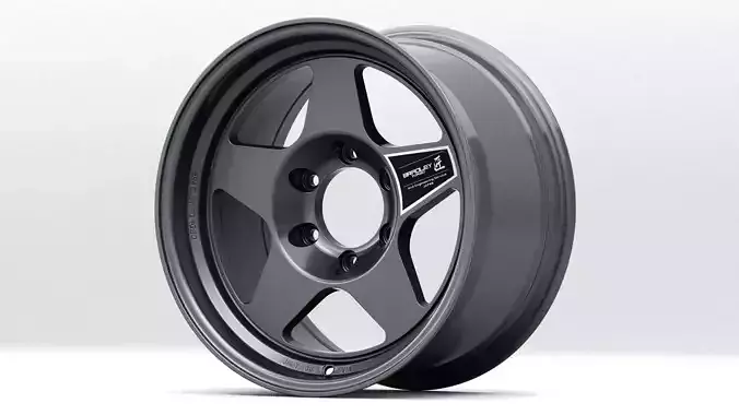 Bradley Forged Takumi Wheels 3D model