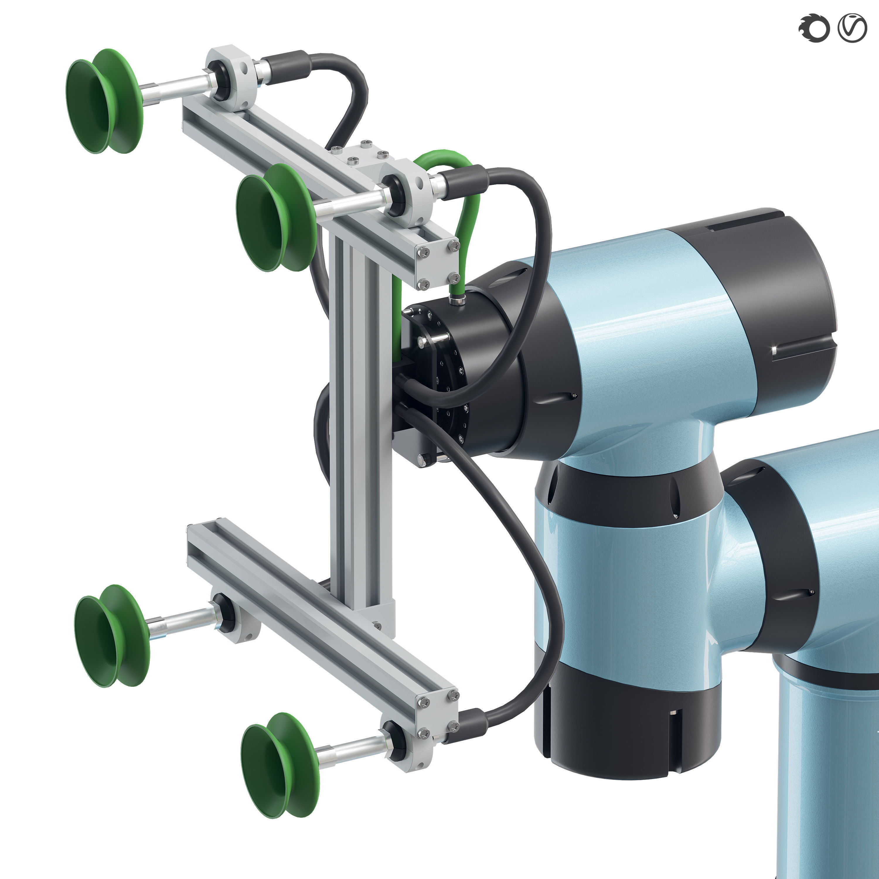 Industrial Robotics Promobot M13 3D model_3