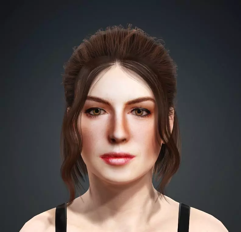 STUNNING 3D FEMALE MODEL Texture_0