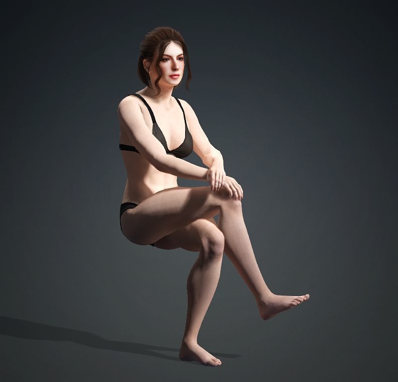 STUNNING 3D FEMALE MODEL Texture_6