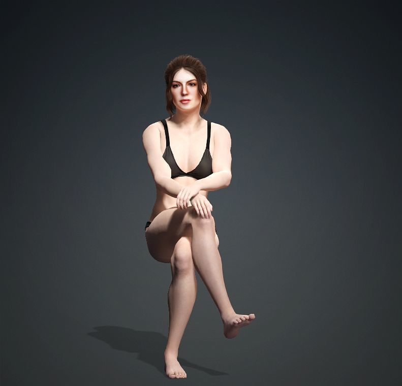 STUNNING 3D FEMALE MODEL Texture_7