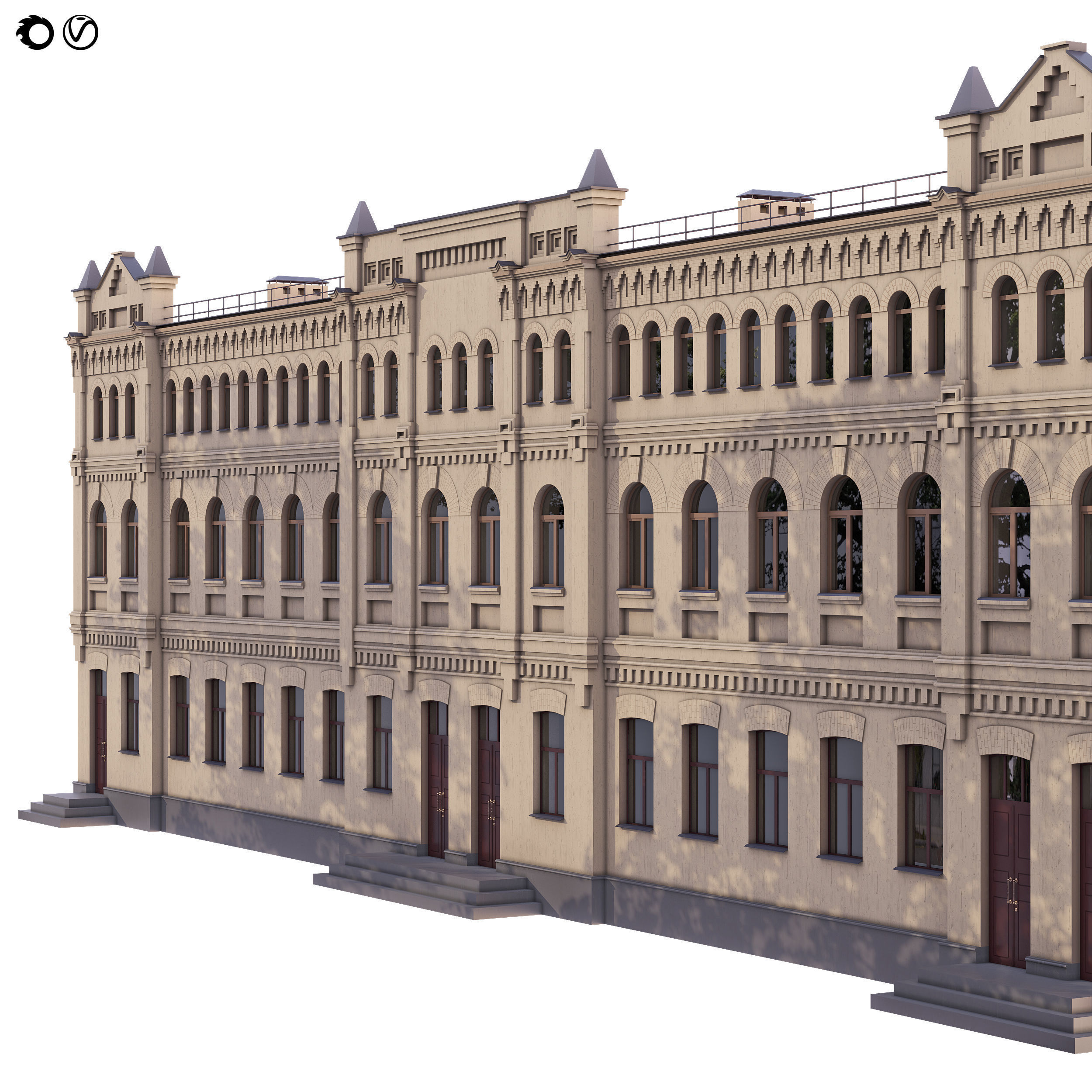 City building 3D model_1