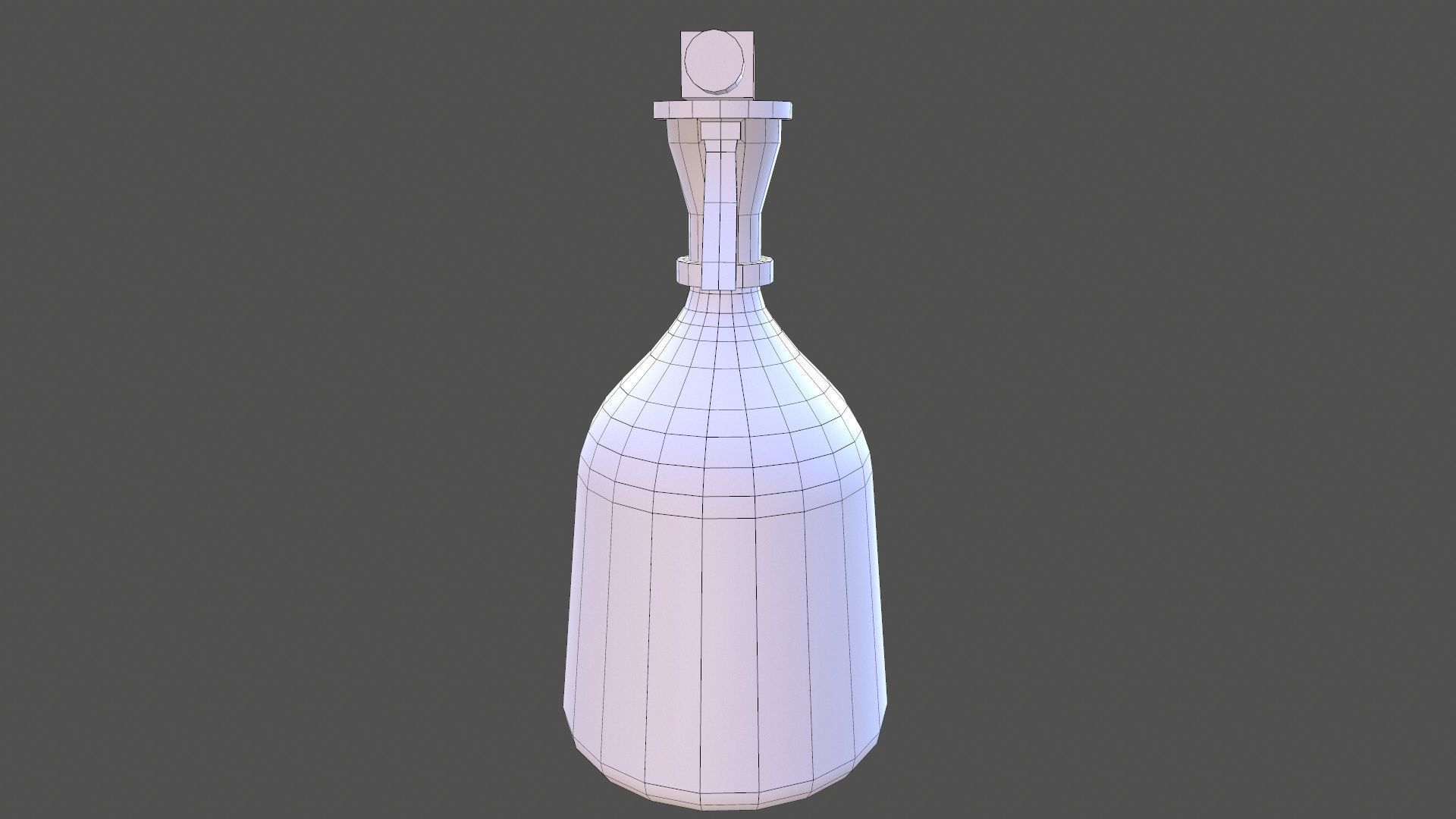 Spray Bottle Low-poly 3D model_10