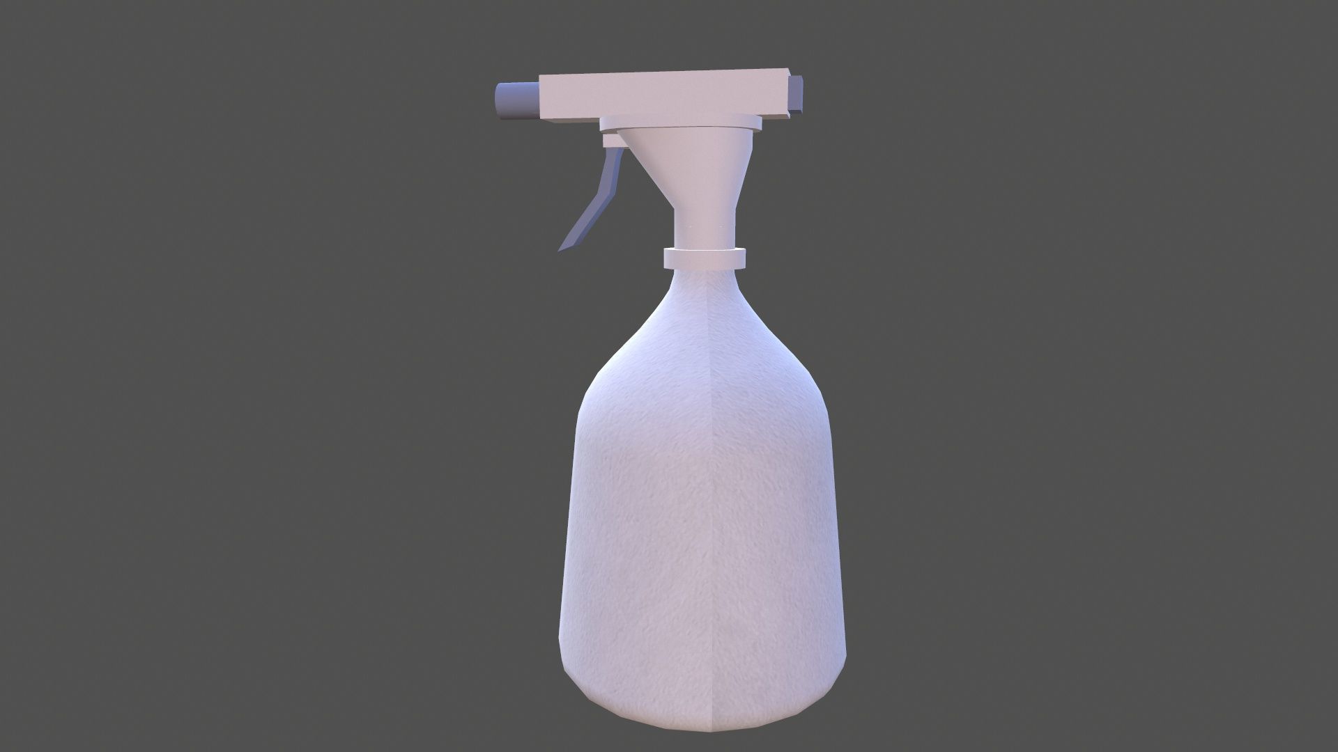 Spray Bottle Low-poly 3D model_4