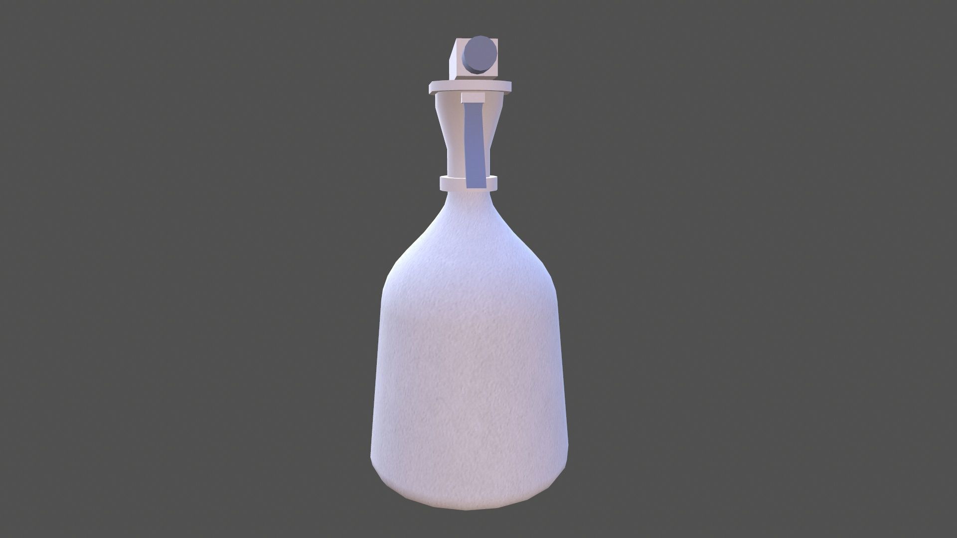 Spray Bottle Low-poly 3D model_2