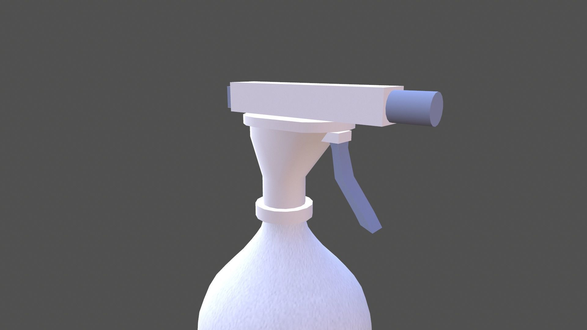 Spray Bottle Low-poly 3D model_6