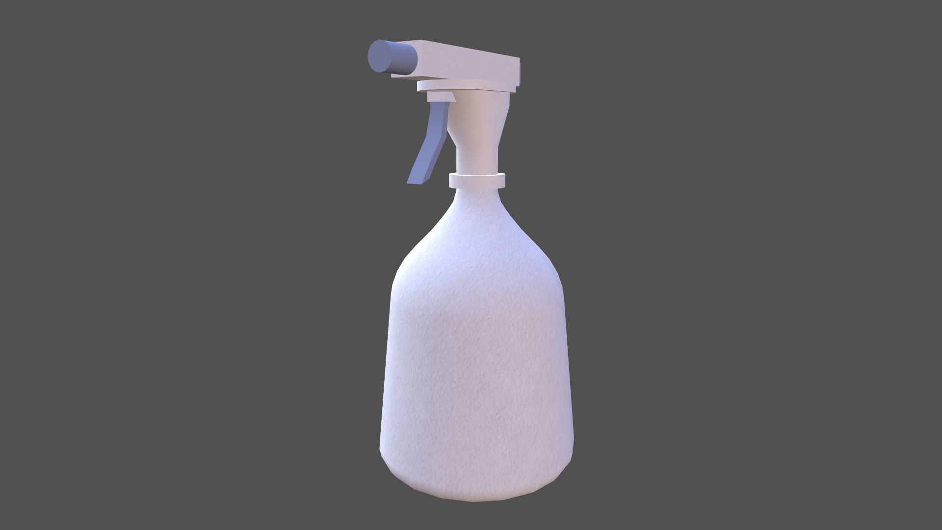 Spray Bottle Low-poly 3D model_3