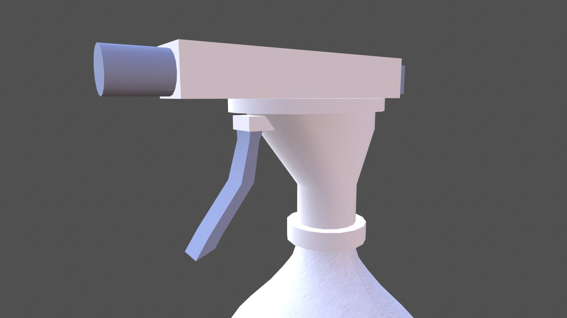 Spray Bottle Low-poly 3D model_5