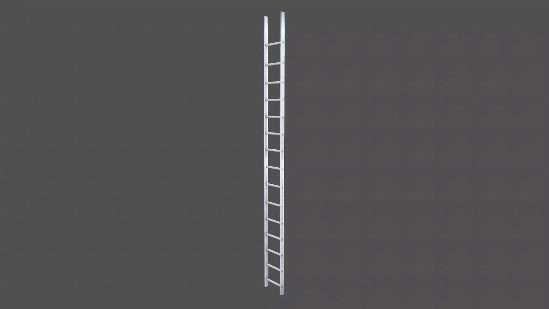Stair Low-poly 3D model_0