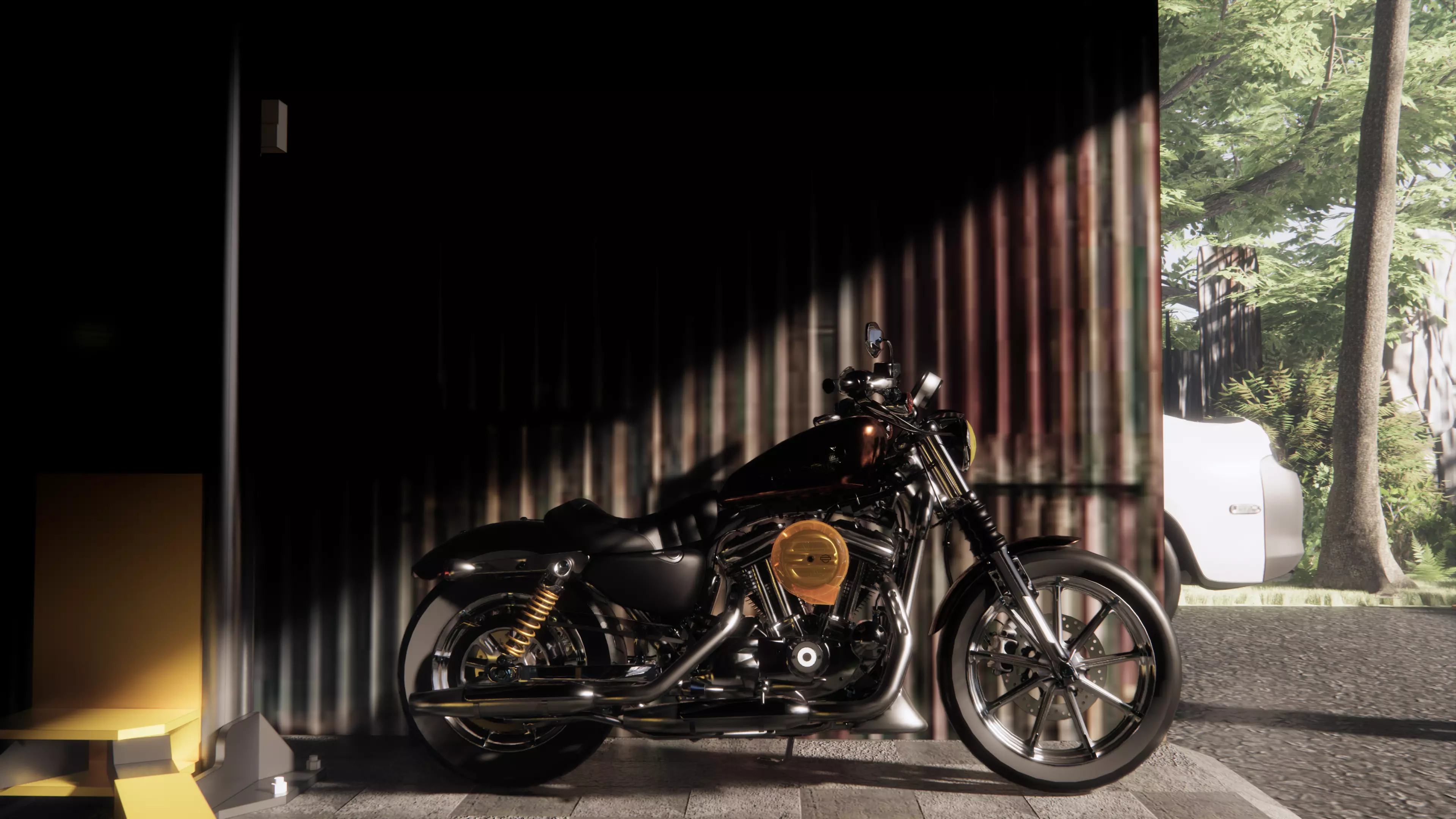 harley davidson iron 883 3D model_0