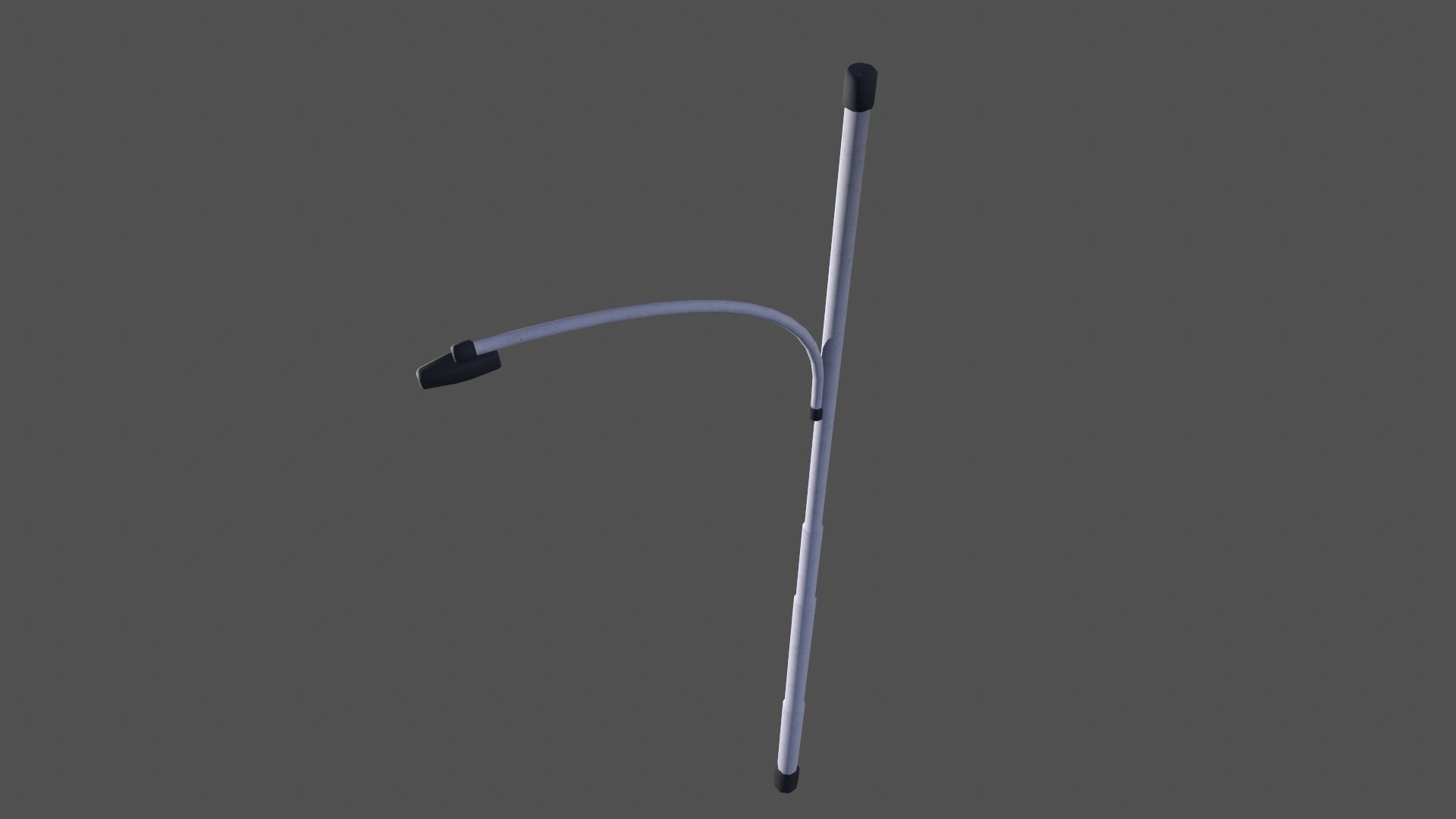 Street Light Low-poly 3D model_5