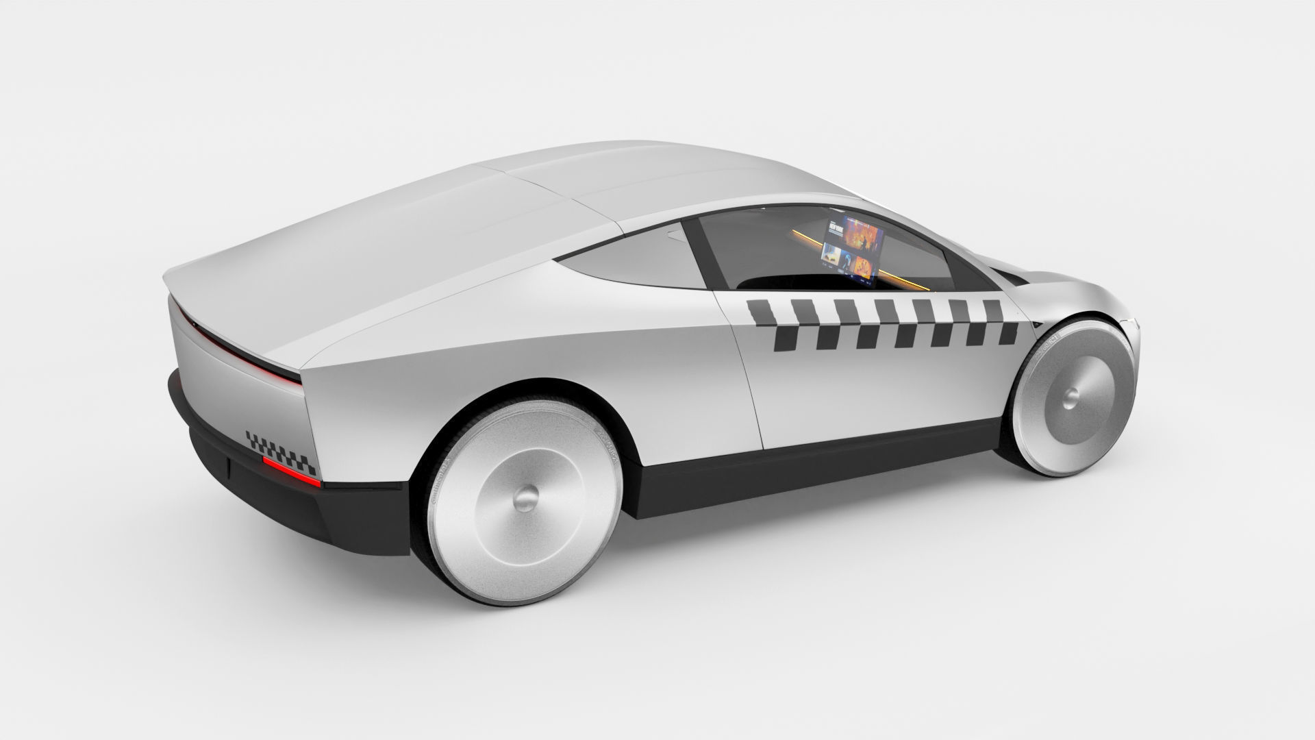 Tesla Robotaxi 3D model_3