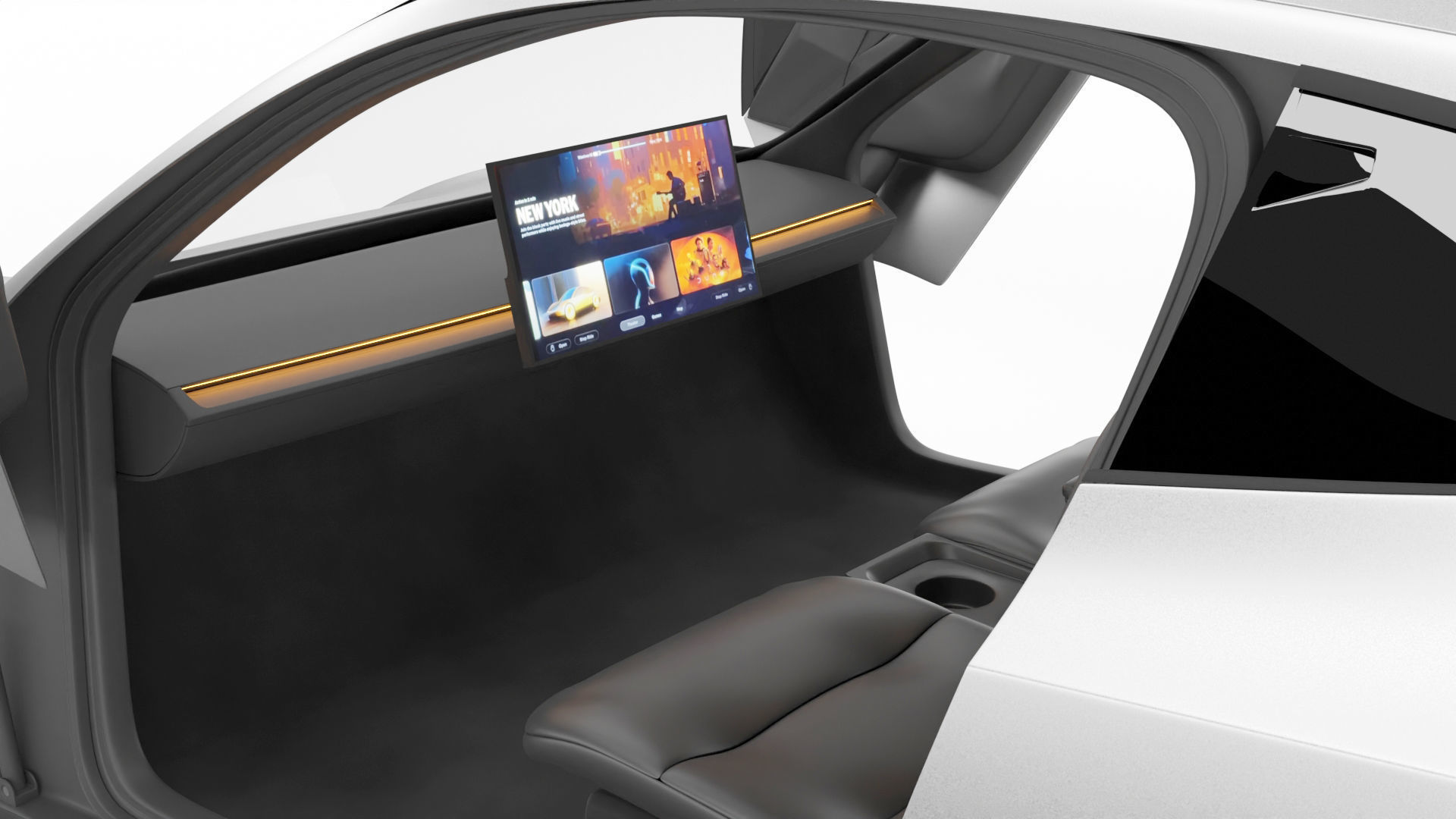 Tesla Robotaxi 3D model_10