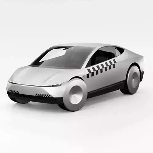 Tesla Robotaxi 3D model