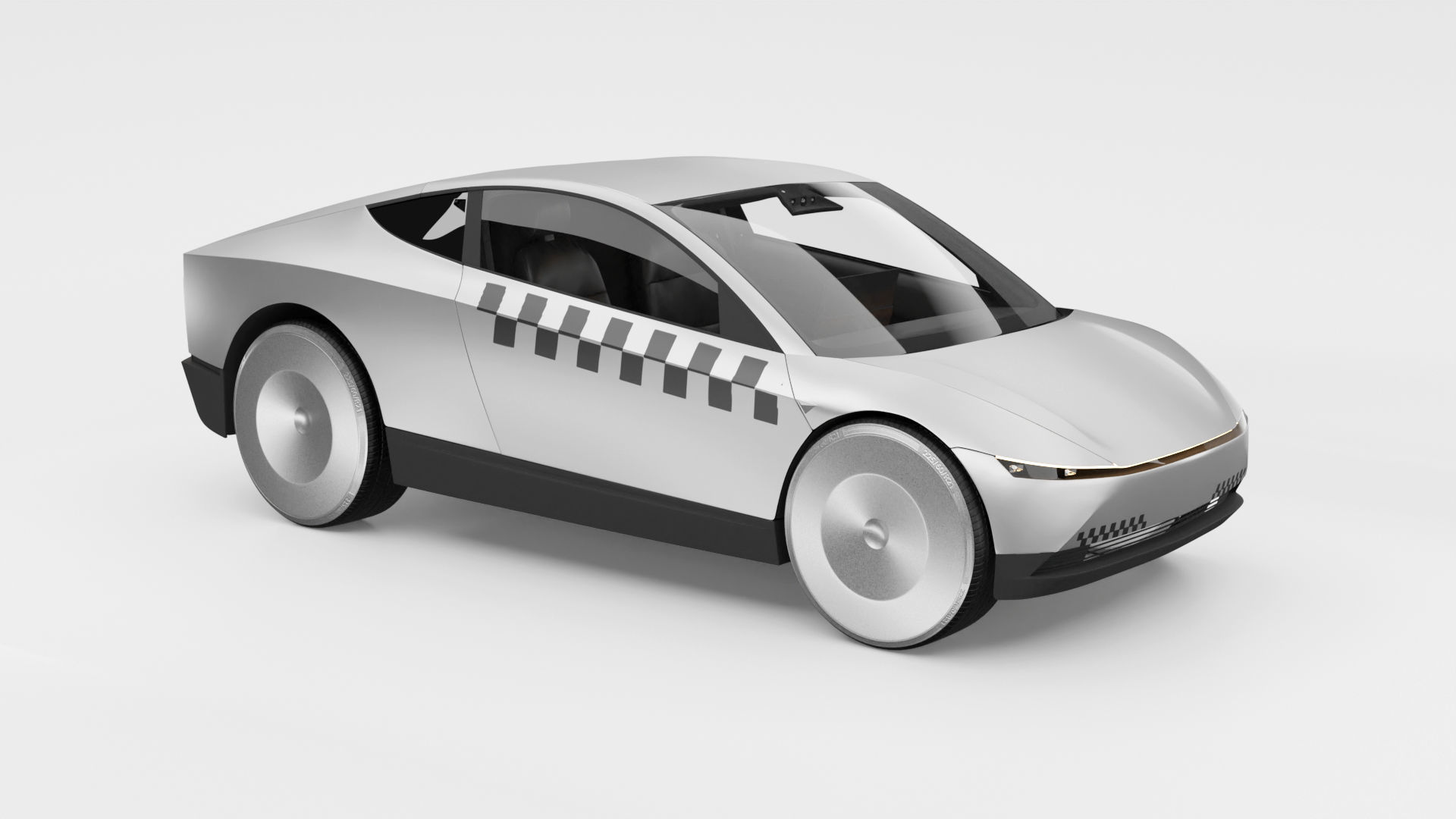 Tesla Robotaxi 3D model_2