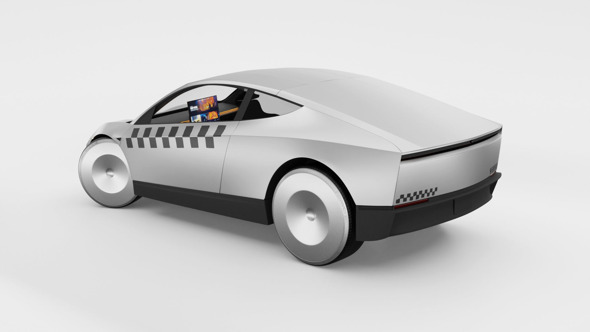 Tesla Robotaxi 3D model_5