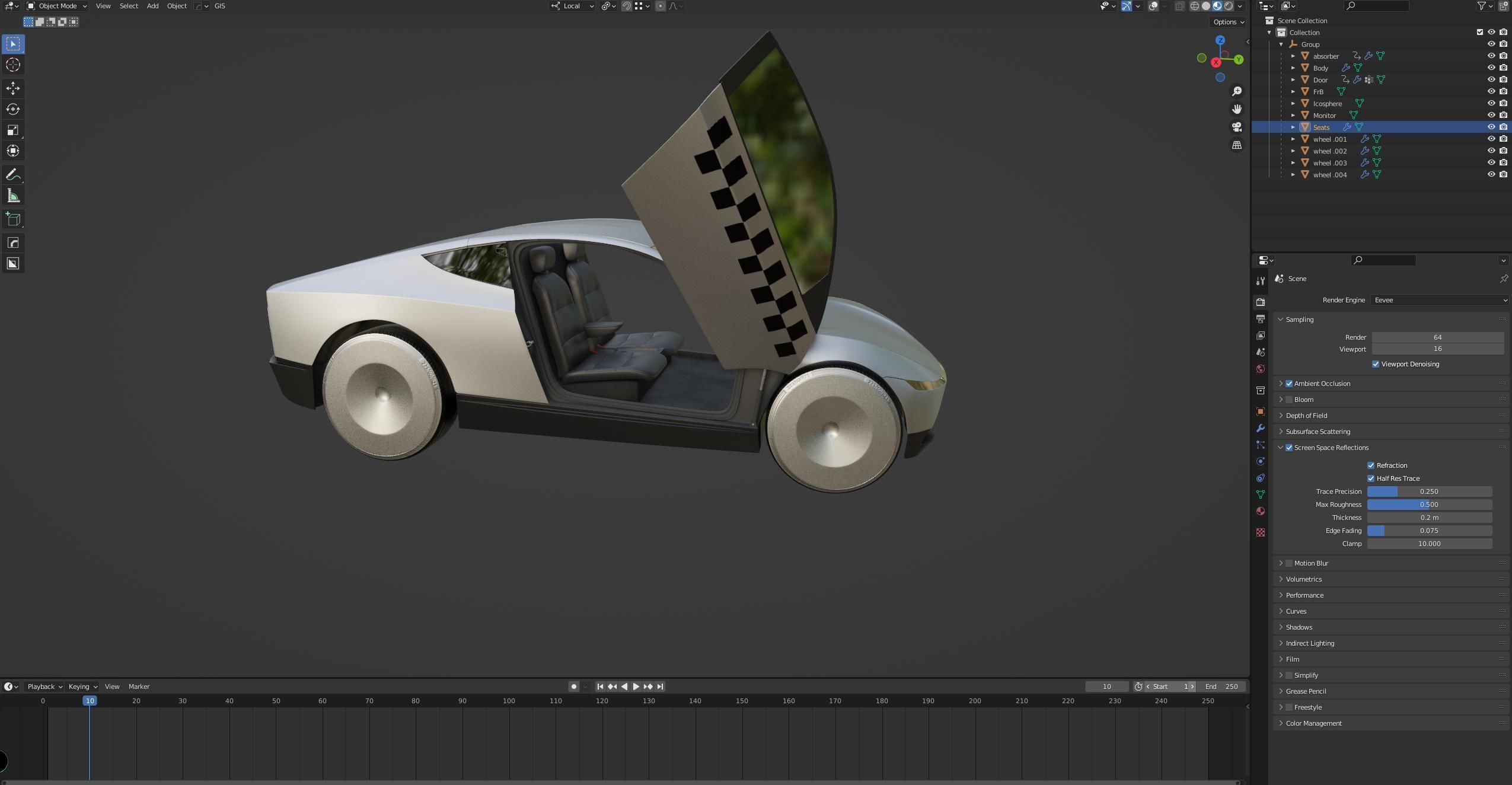 Tesla Robotaxi 3D model_19