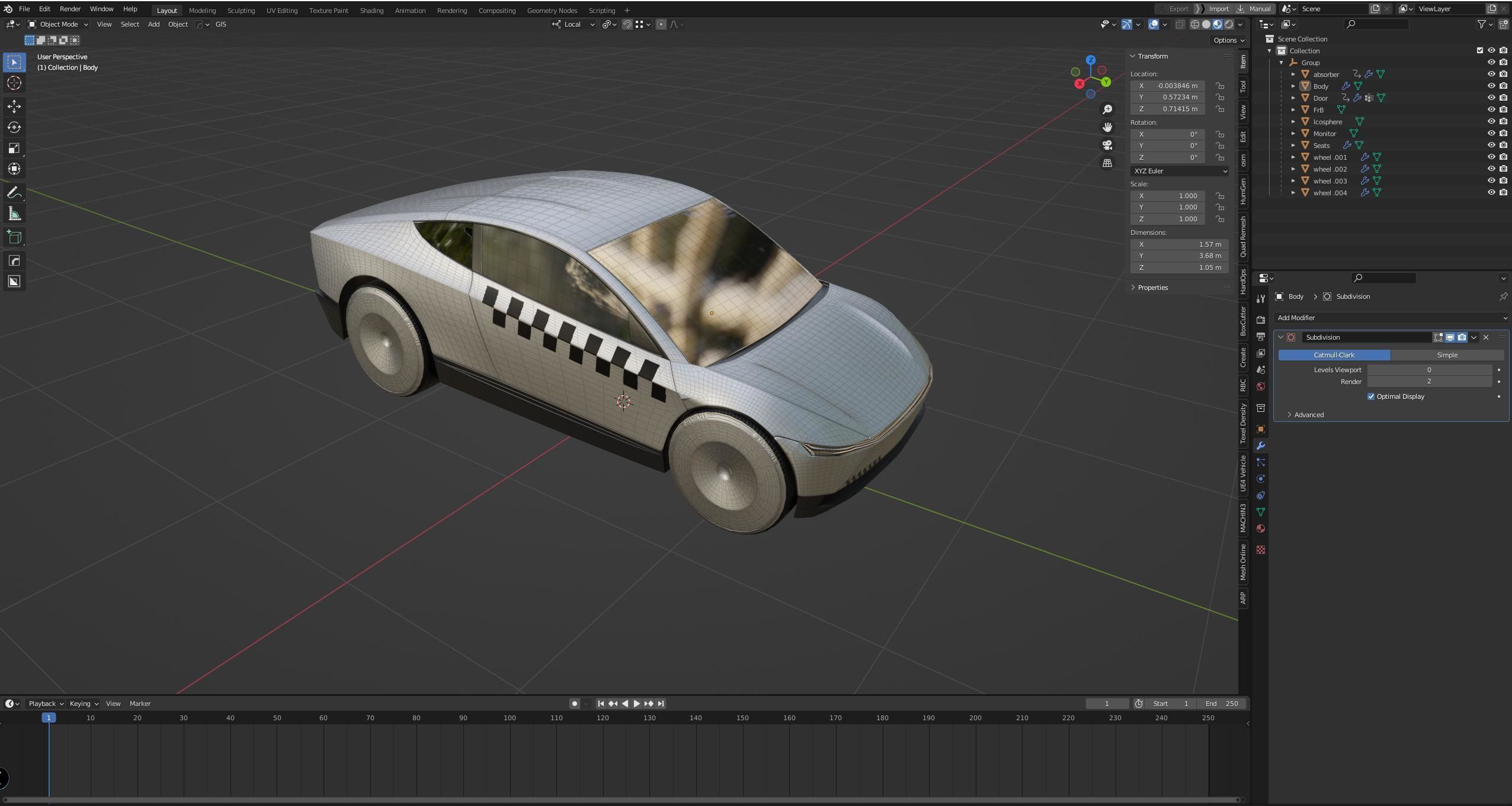 Tesla Robotaxi 3D model_18