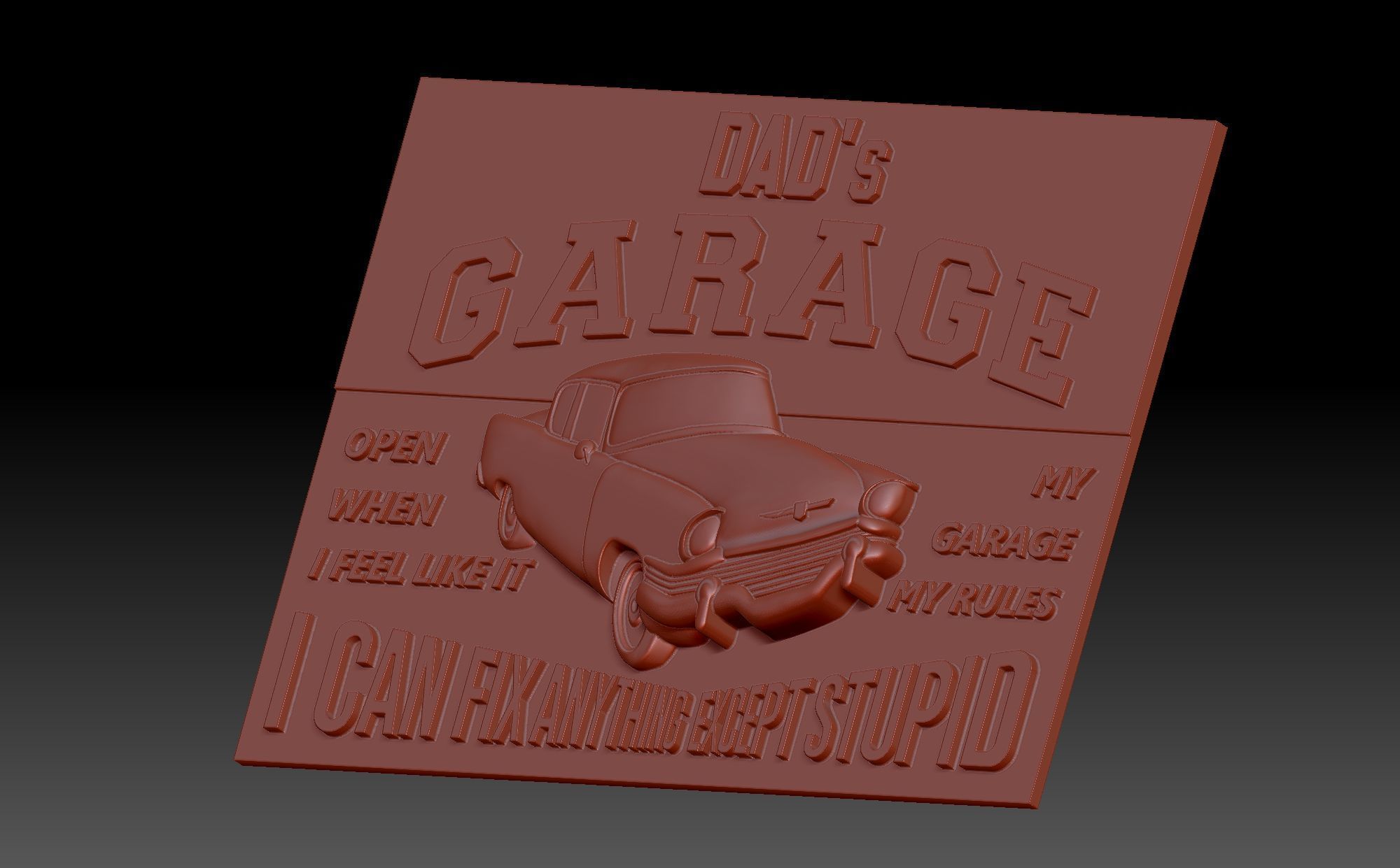 Garage 3D print model_4