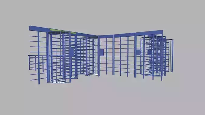 Turnstile Security Gate