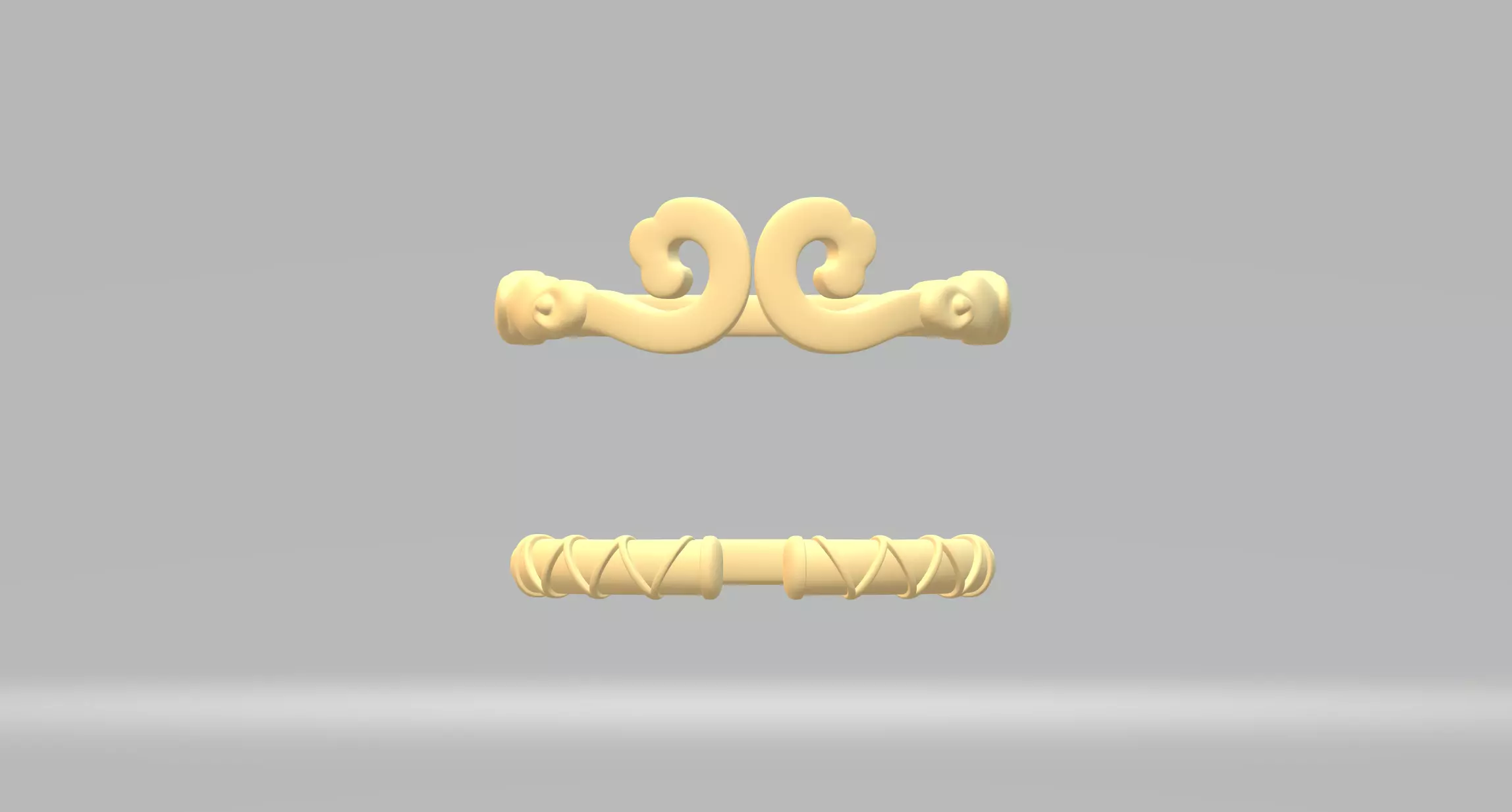 Golden Hoop Ring - Monkey King - Sun Wukong 3D print model