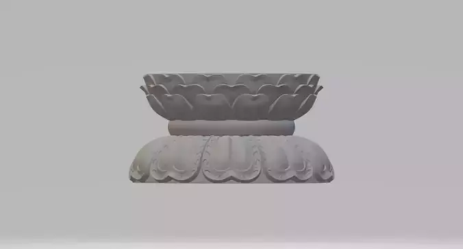 Lotus Pedestal Base