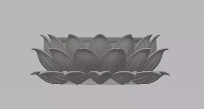 Lotus Pedestal Base 