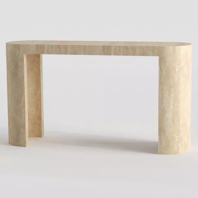 8671 console marble 3D model_0