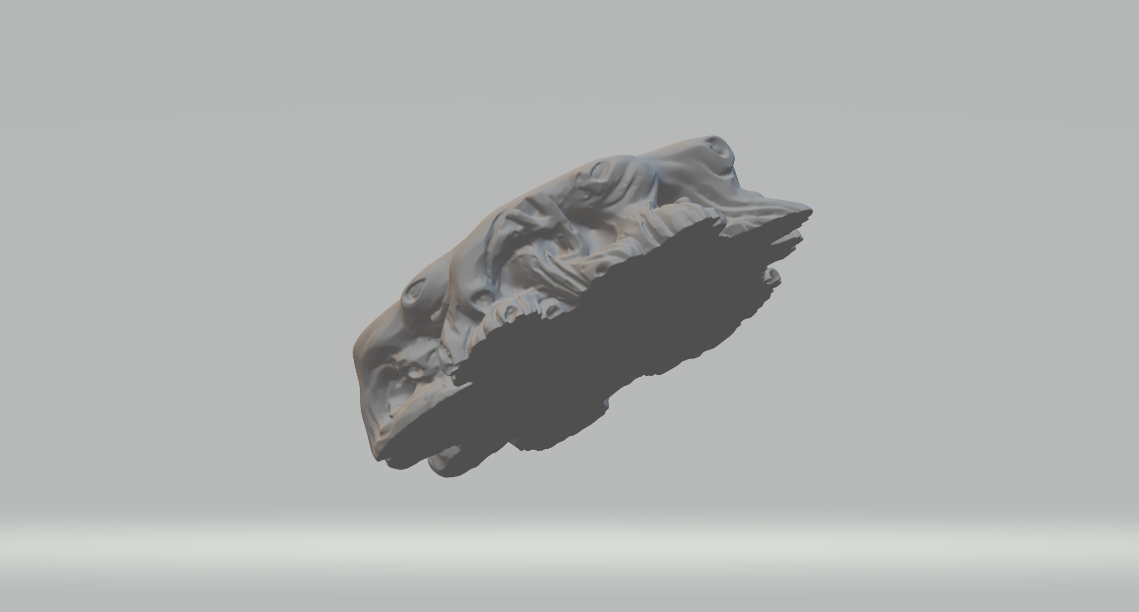 Tree Root Base 3D print model_3