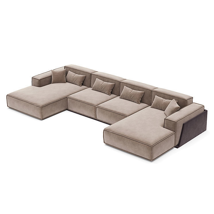 sofa TURIN U-shaped 3D model_1