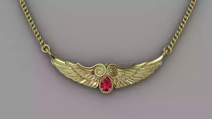 Wings necklace 
