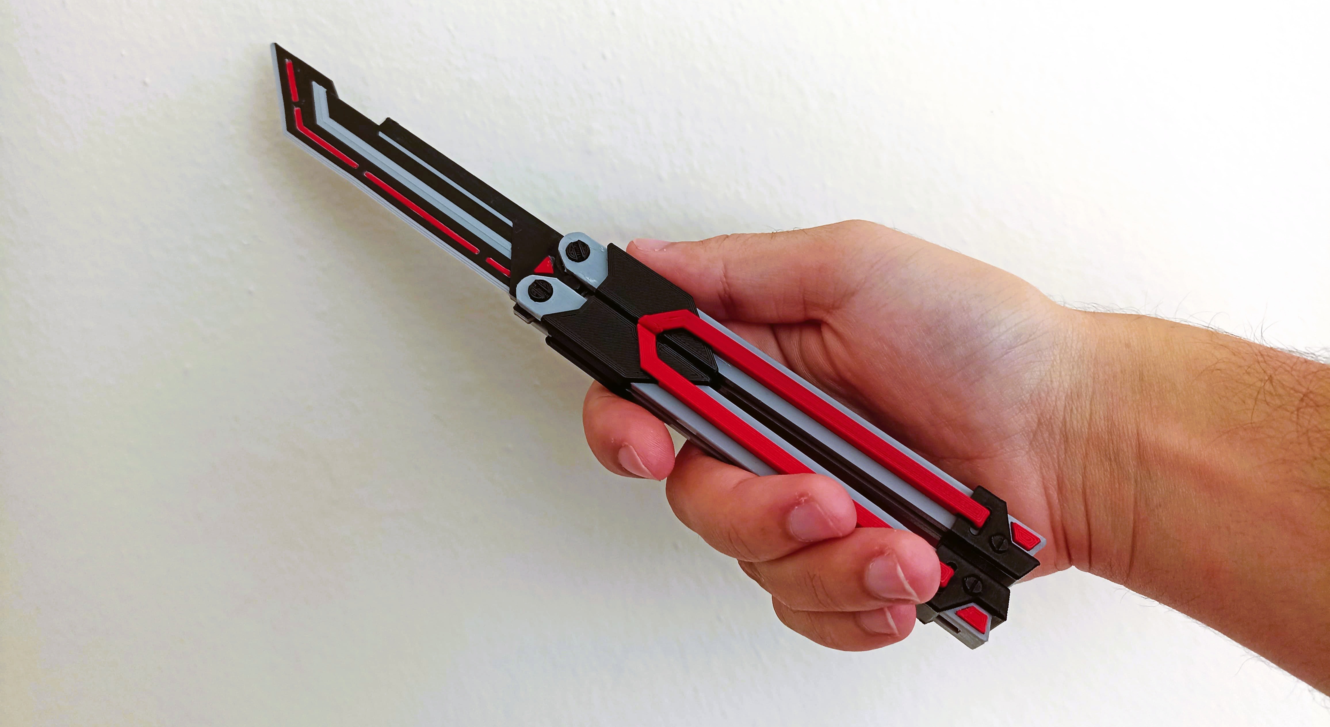 Valorant RGX Butterfly 3D print model_6