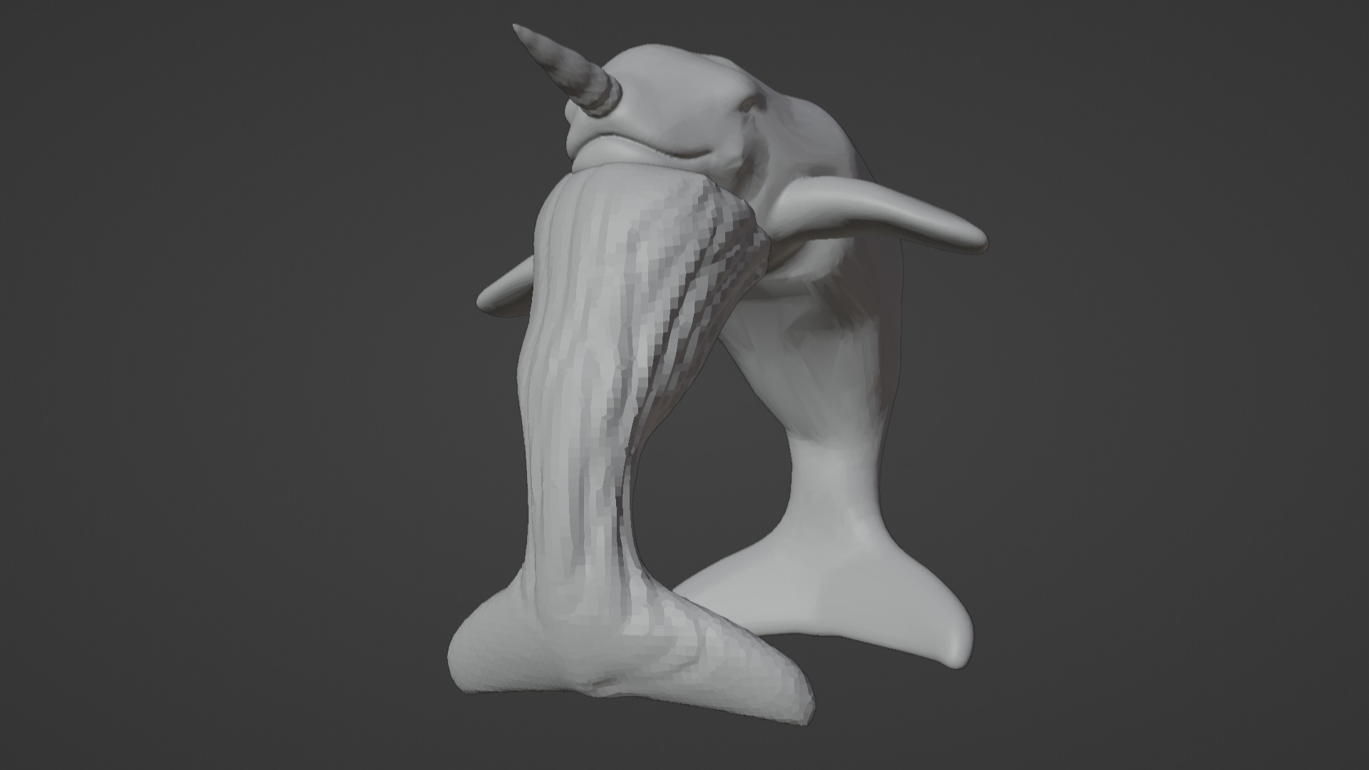 Narwhal 3D Model for Printing  3D print model_65