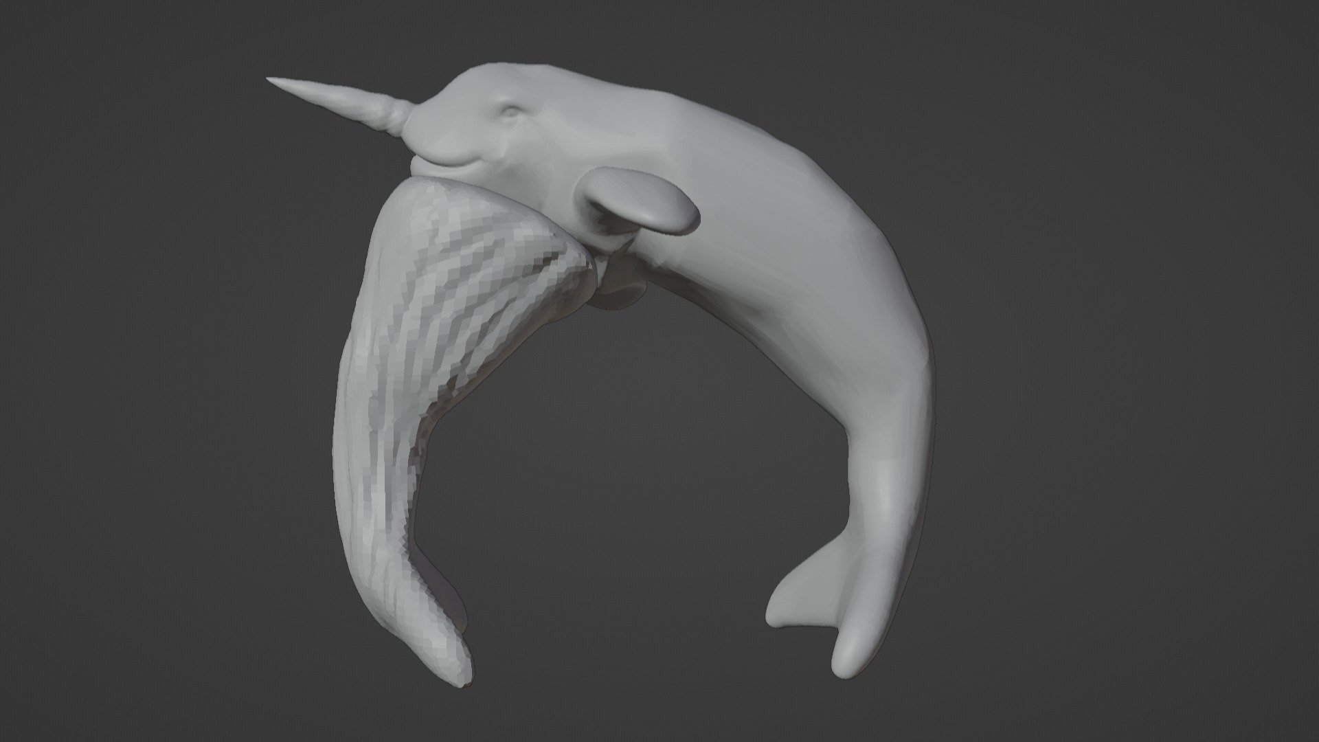 Narwhal 3D Model for Printing  3D print model_54