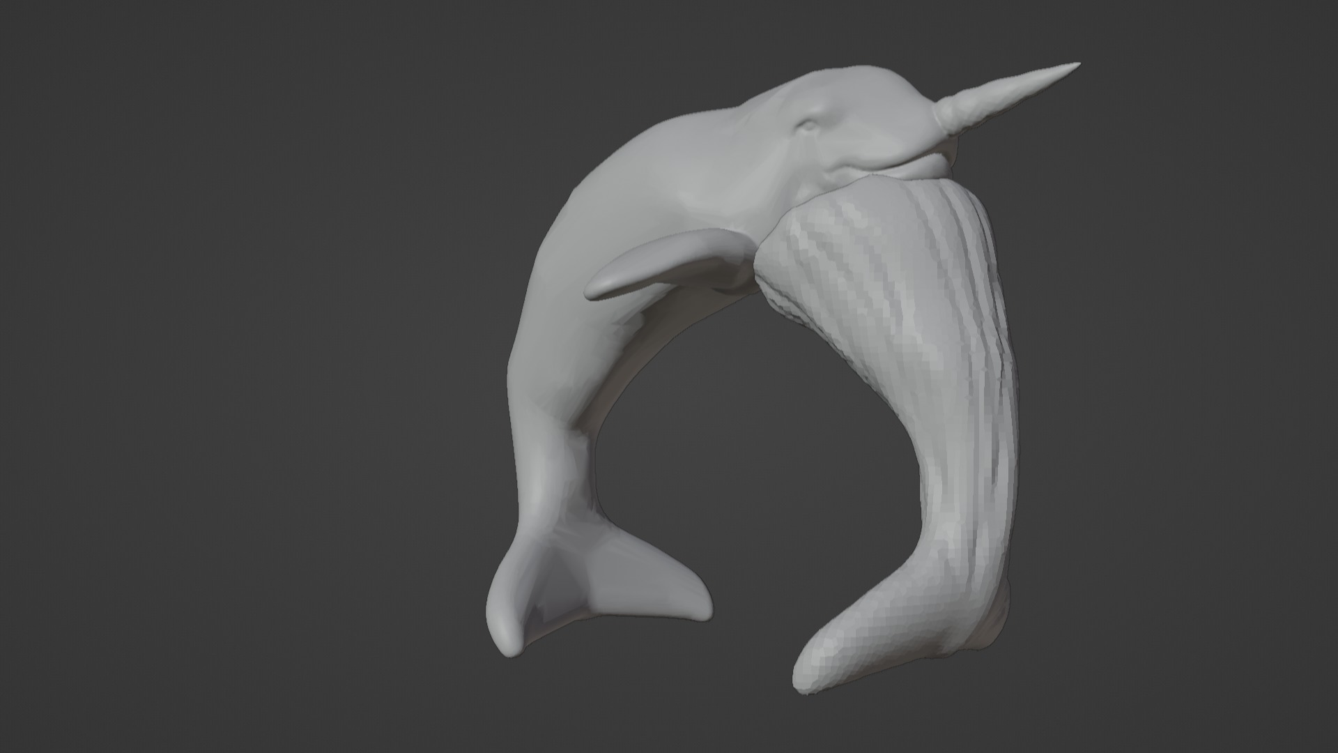 Narwhal 3D Model for Printing  3D print model_96