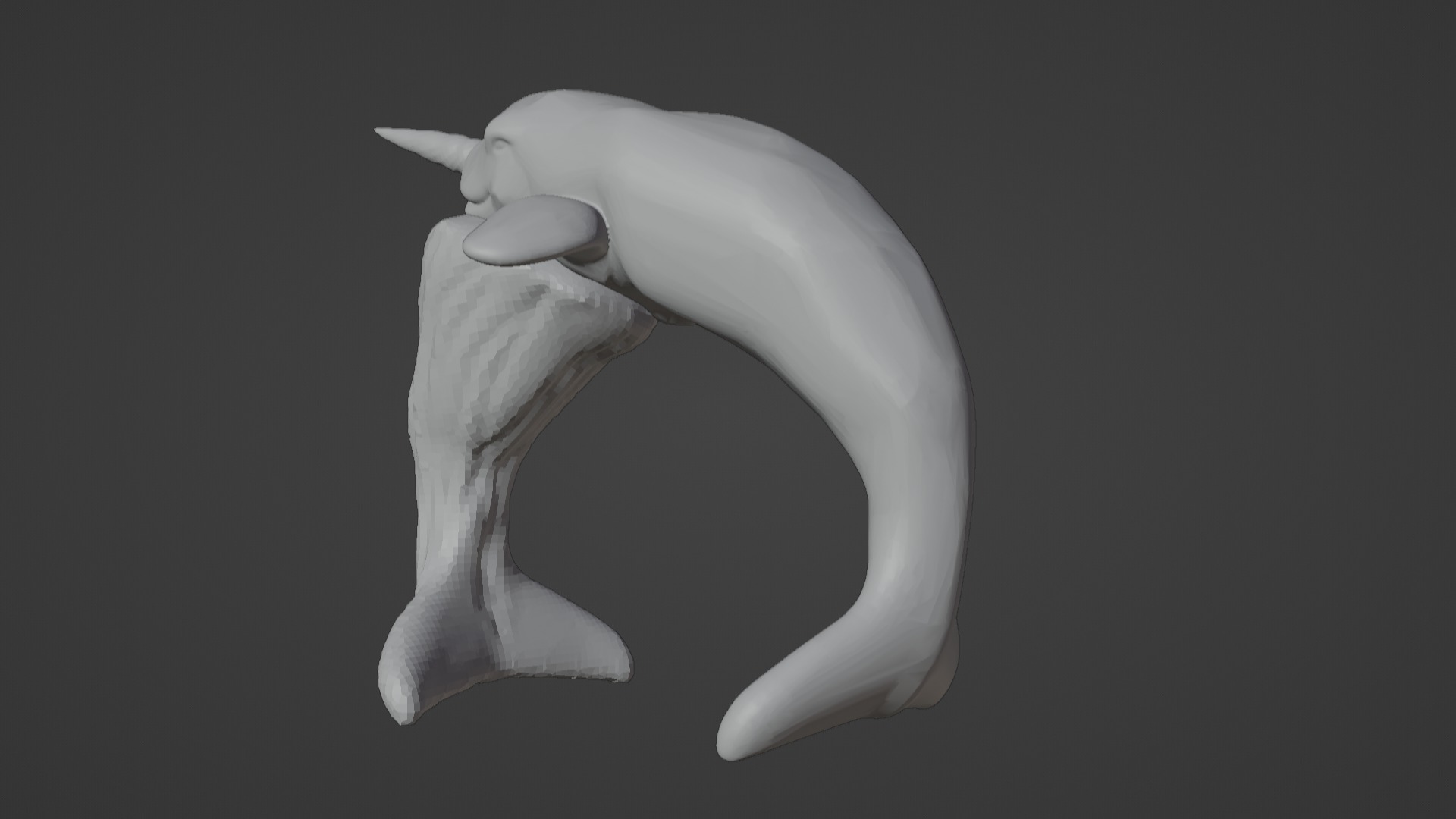 Narwhal 3D Model for Printing  3D print model_44