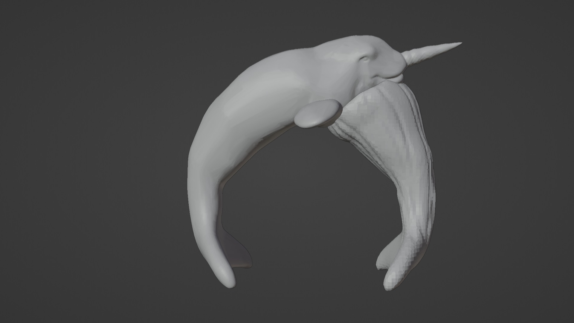 Narwhal 3D Model for Printing  3D print model_11