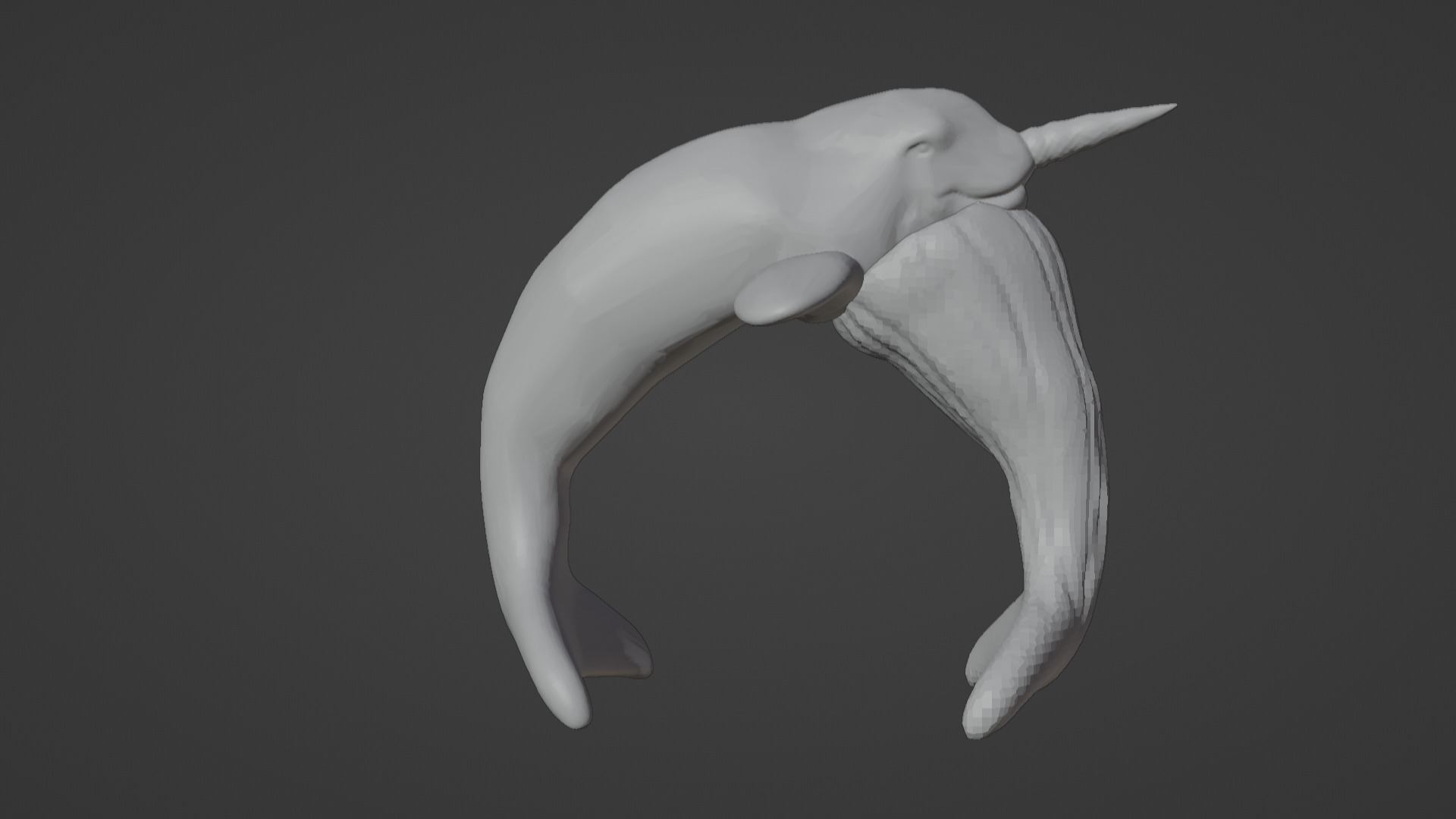 Narwhal 3D Model for Printing  3D print model_9
