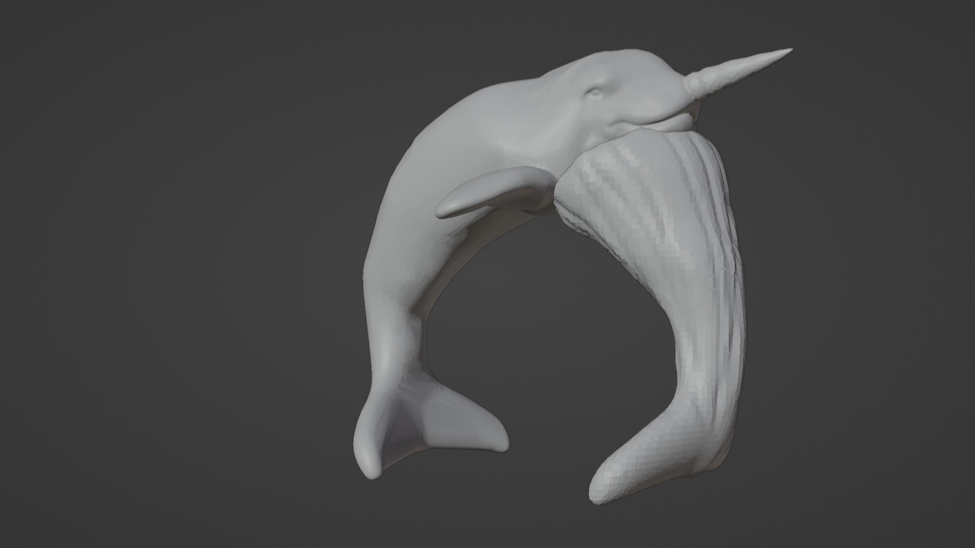 Narwhal 3D Model for Printing  3D print model_93