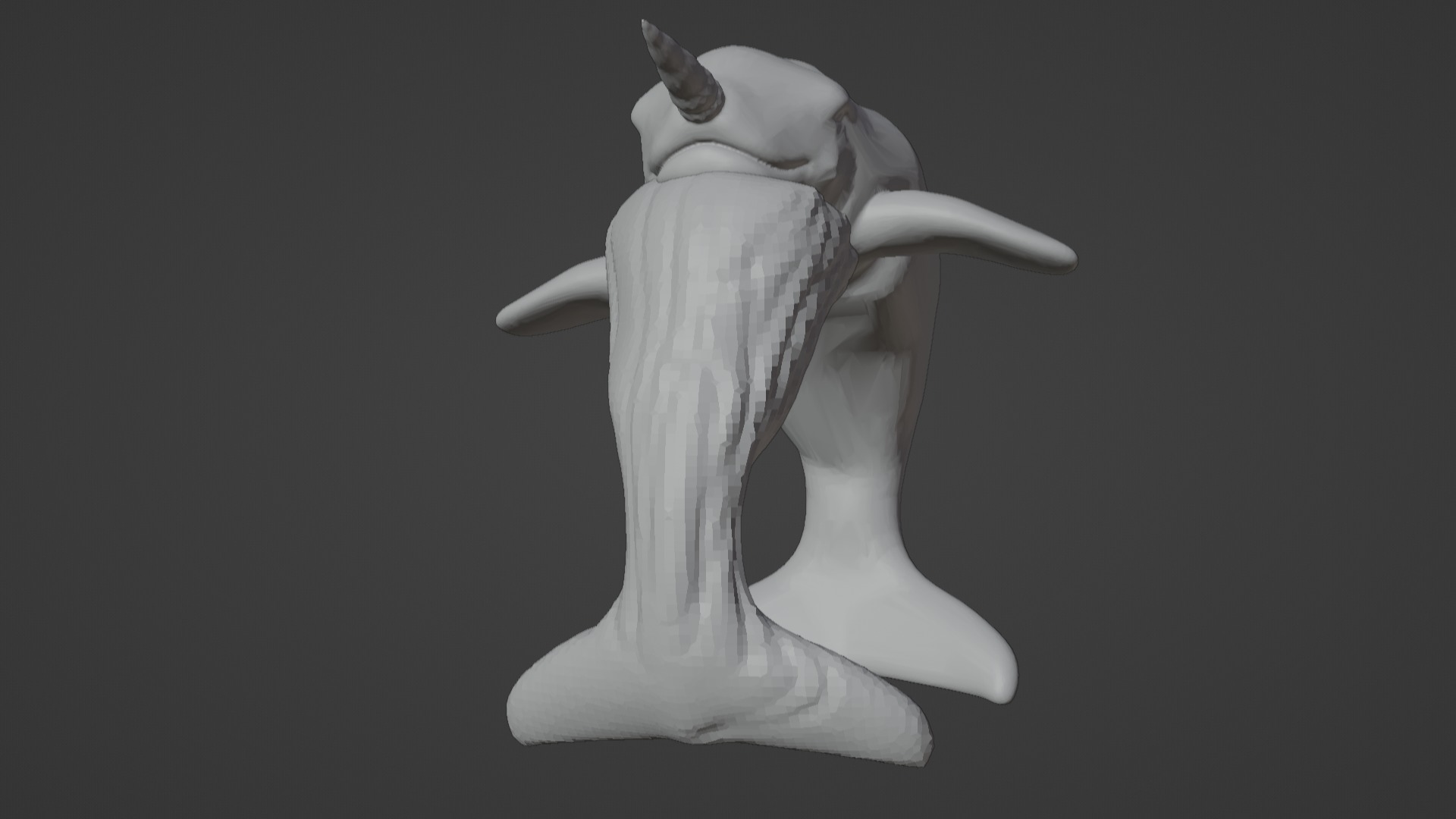 Narwhal 3D Model for Printing  3D print model_76